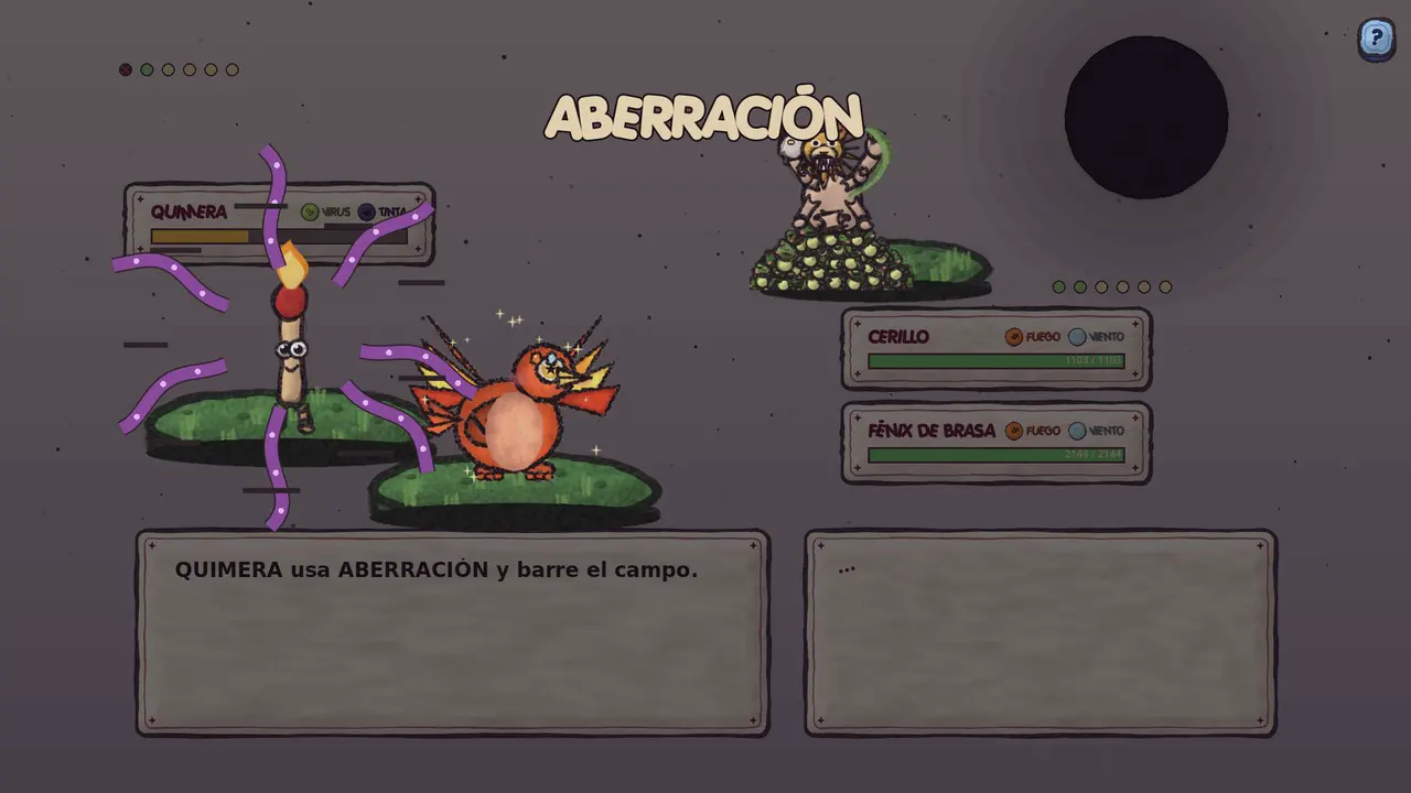 Un combate doble de Sapemon.